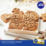 Galletas de jengibre navideñas